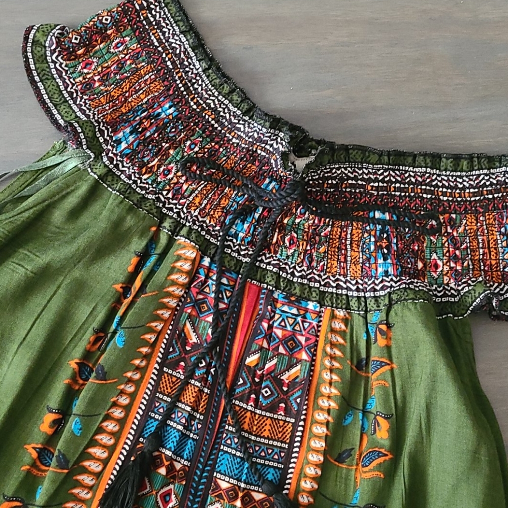 Off The Shoulder Patterned Top Xl - image 3